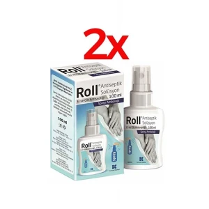 Roll Dezenfektan 1 lt  + 2x Roll Solusyon 100ML Sprey