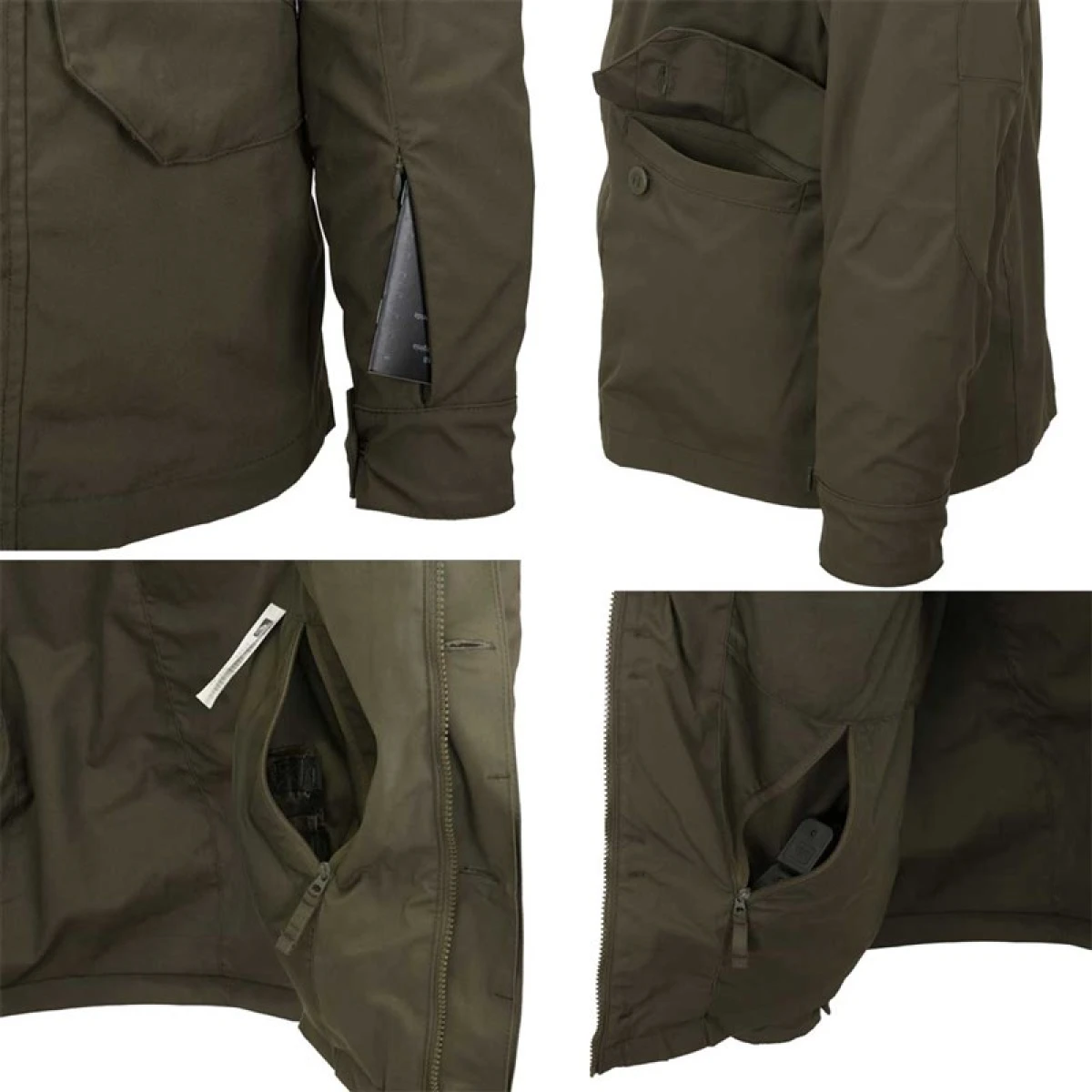 HELIKON TEX Covert M-65 Jacket TAIGA GREEN - XLarge