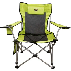 FUNKY CHAIRS Lazy 2 Pozisyonlu Yatabilen Kamp Sandalyesi - Fıstık Yeşili