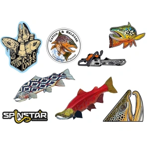 SPINSTAR Trout Fish Serisi Sticker No: 1