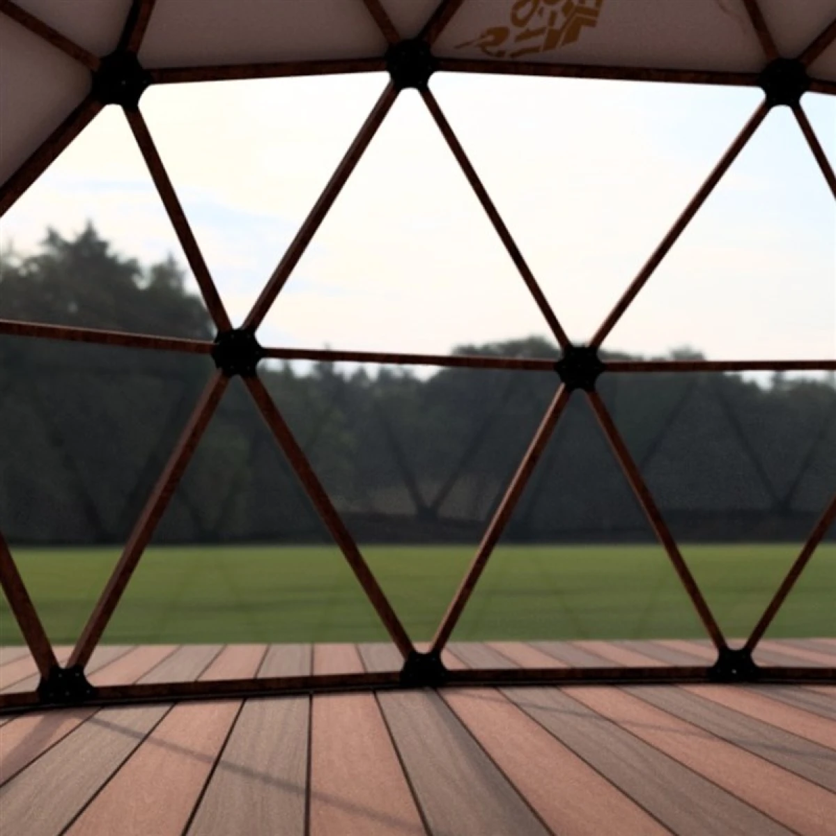 TRIDOMES D7 36m2 Kubbe Çadır