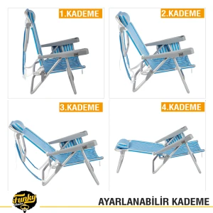 FUNKY CHAIRS Beach Star Plaj Şezlong Sandalye