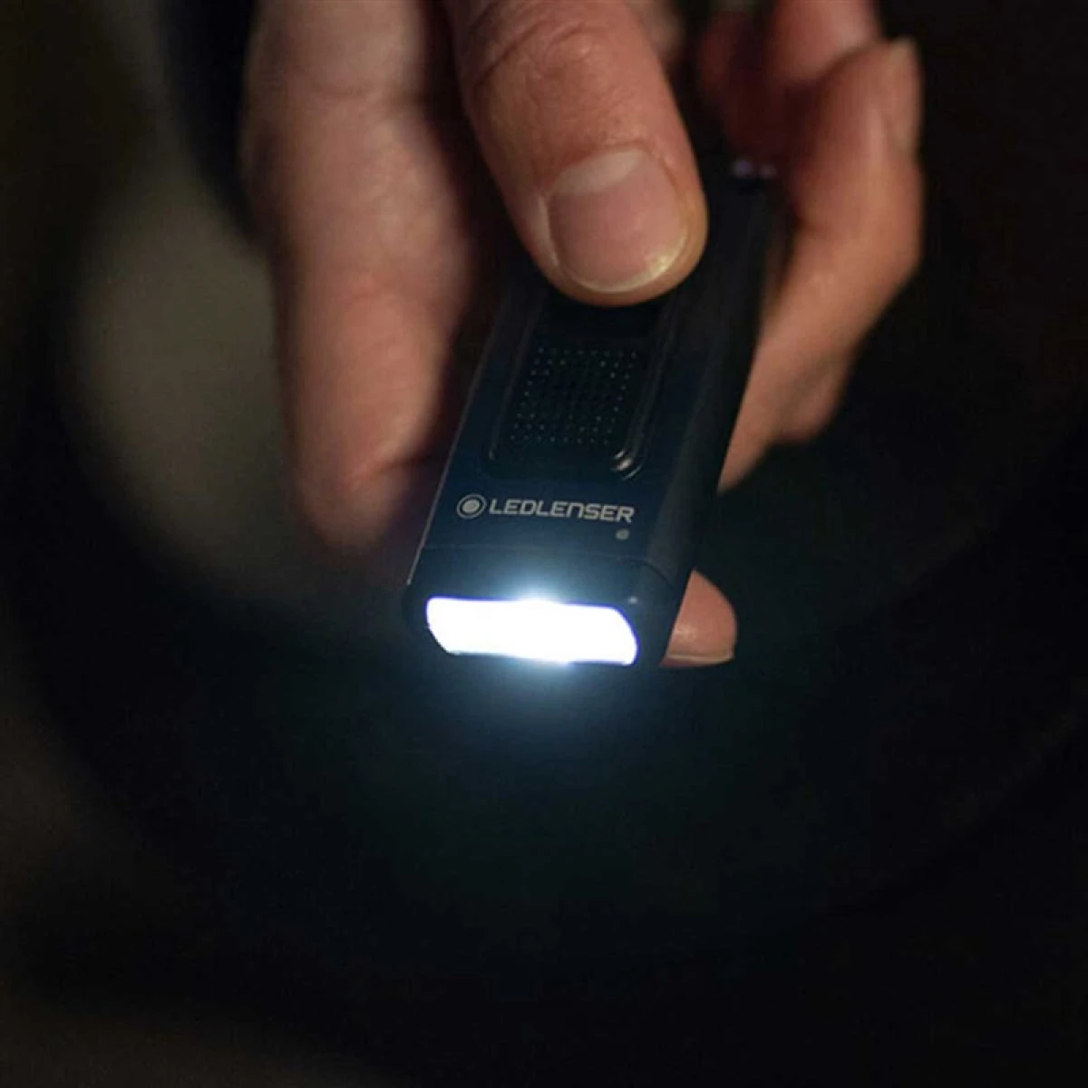 LEDLENSER K6R Safety Black 502580 Anahtarlik Fener