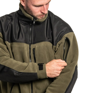 HELiKON TEX Classıc Army Jacket - Fleece OLIVE/BLACK - Large Regular