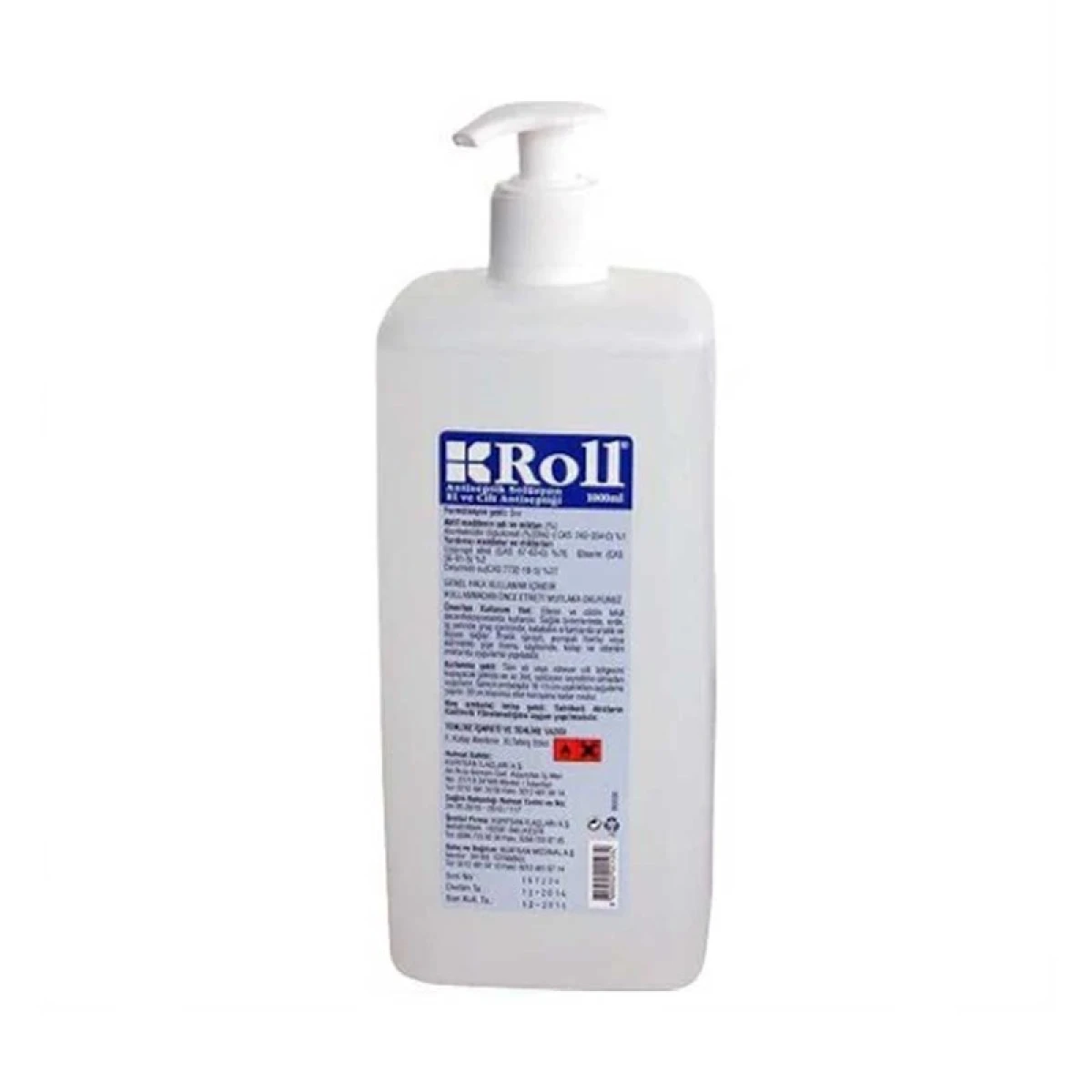 Roll Antiseptik Solüsyon El ve Cilt Dezenfektanı 1000 ML