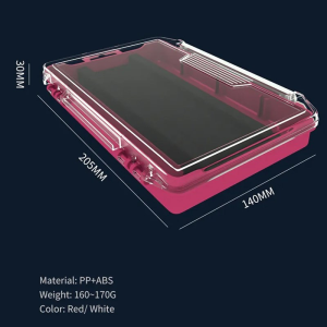 MEBAO 4 Bölmeli Ayarlanabilir Sahte Kutusu Rose MBLB1005RR