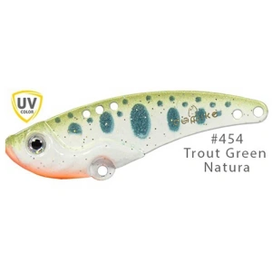 DEEPPIKE VIB Trout 5,5 cm 14 gr Jig Yem Green Natura UV