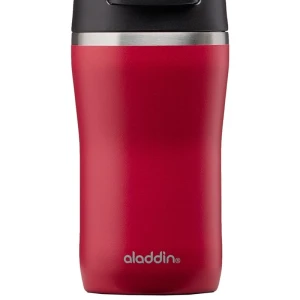 Aladdin Cafe Thermavac Leak-Lock Paslanmaz Çelik Kupa 0,25 LT - Kırmızı