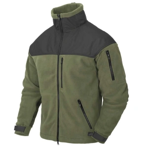 HELiKON TEX Classıc Army Jacket - Fleece OLIVE/BLACK - Large Regular