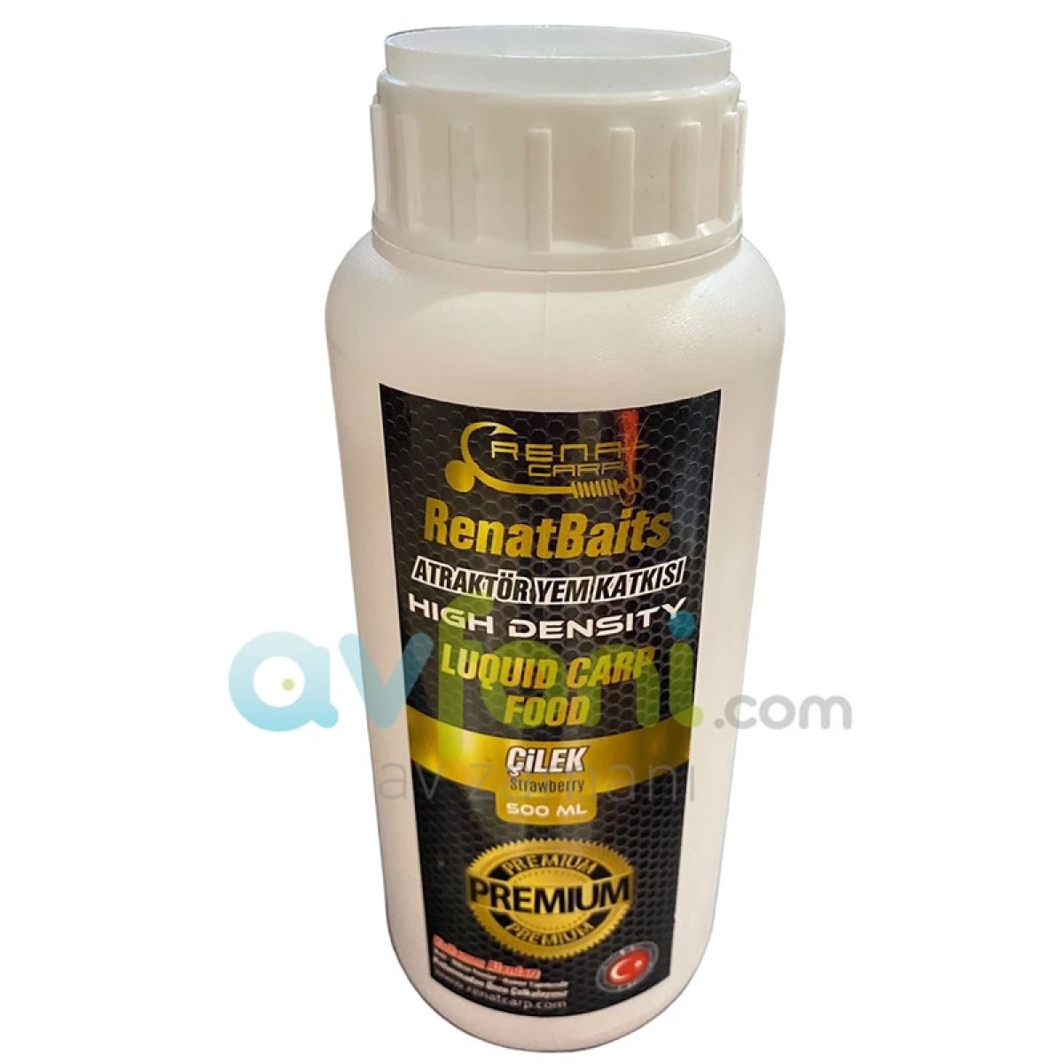 Renat Carp Atraktör Premium High Density 500 ml Yem Katkısı - Çilek