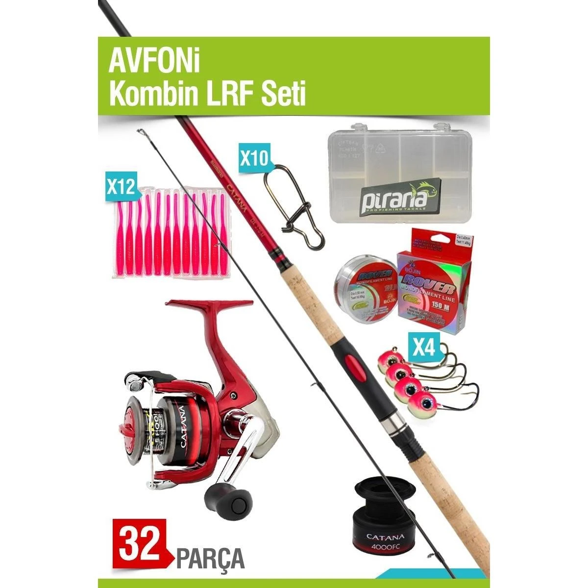 AVFONI Kombin LRF Seti