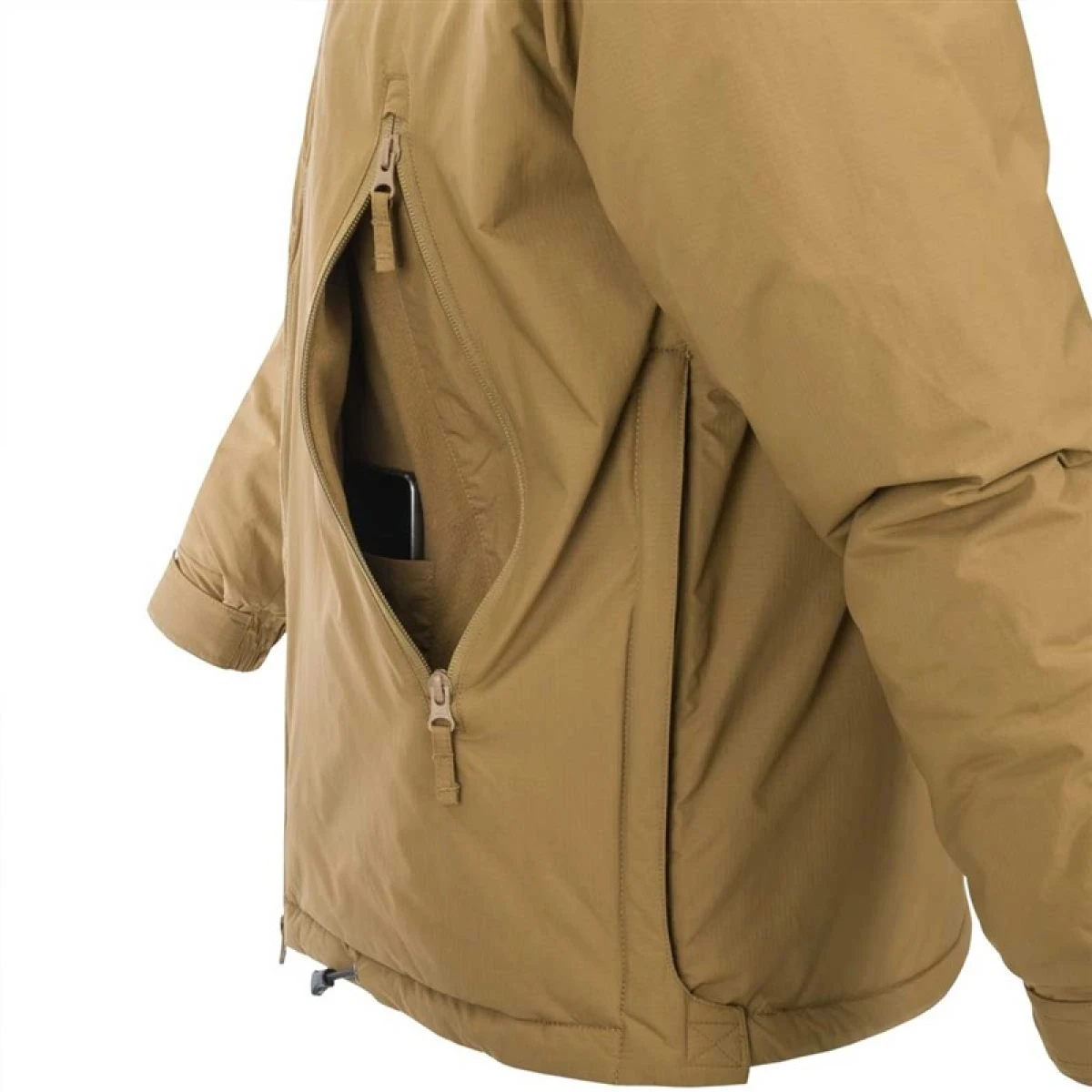 HELIKON TEX Husky Tactical Winter Jacket - Climashield® Apex 100 G BLACK - Small
