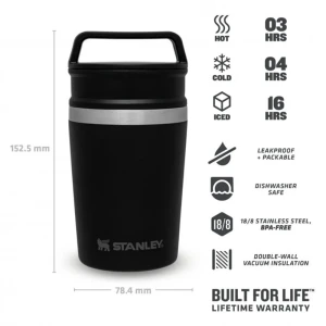 STANLEY Adventure 0,23L Termos - Siyah