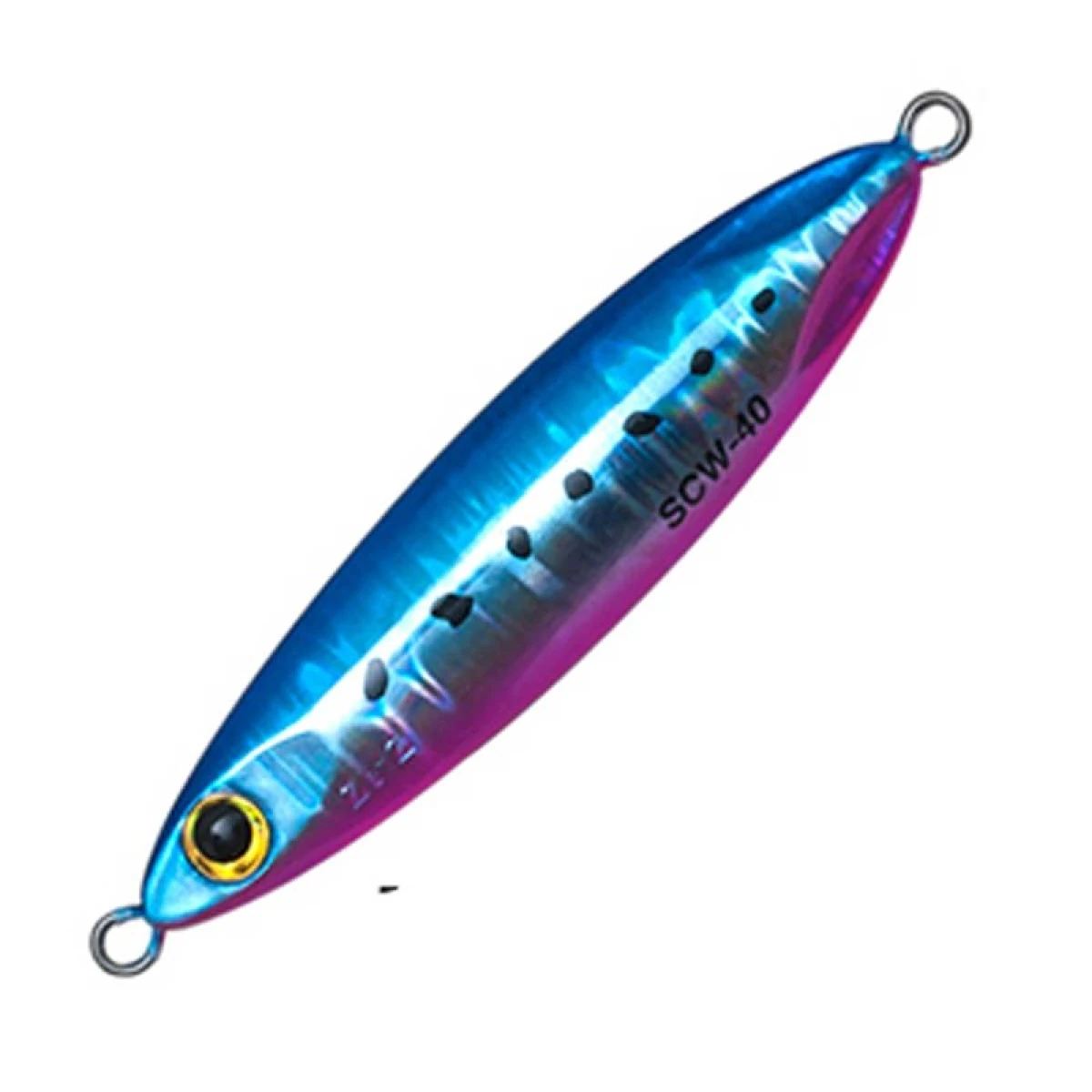 PALMS  Slow Blatt Cast Slim 4,5 cm 10 gr Maket Yem MG-09 Blue Pink