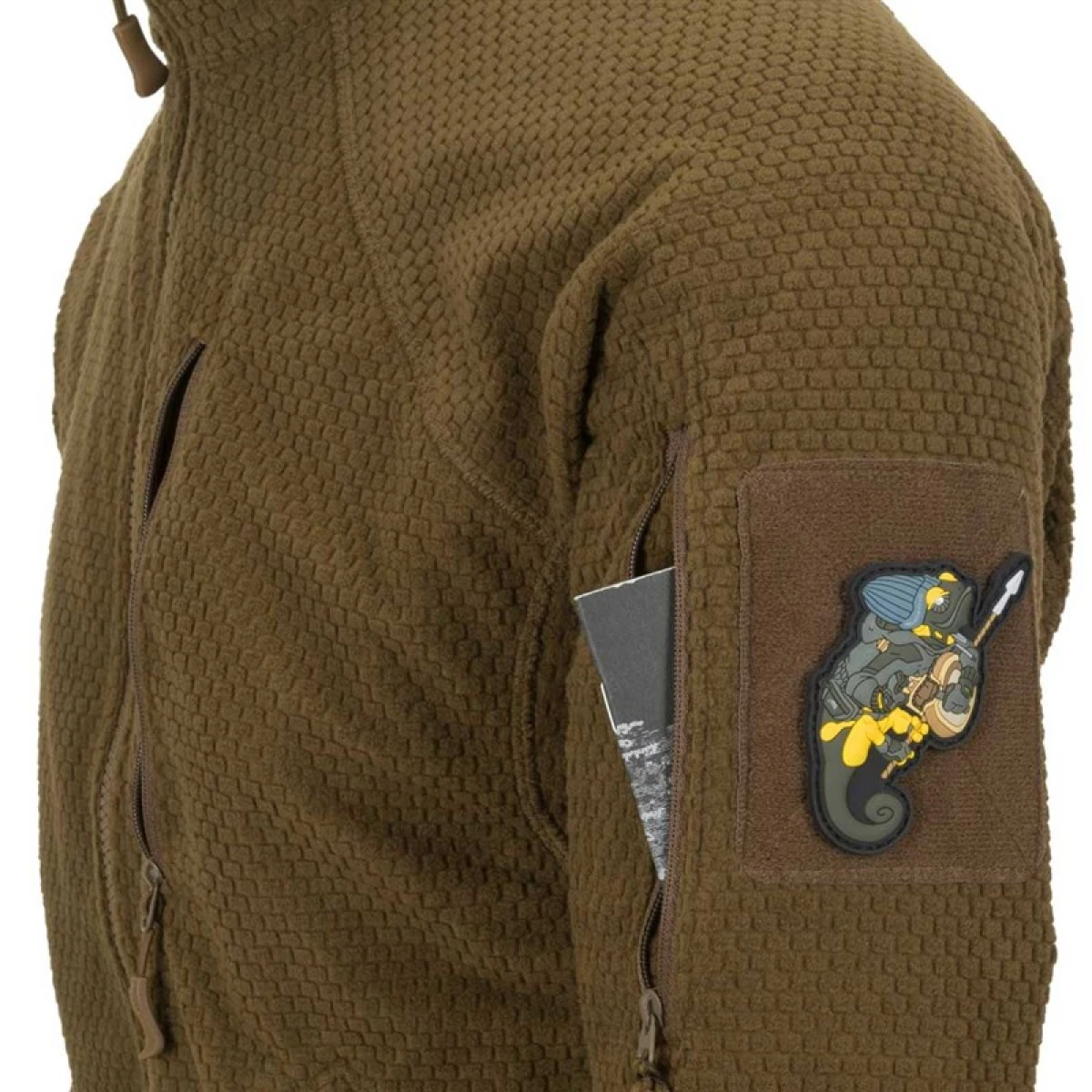 HELiKON TEX Alpha Tactical Jacket - Grid Fleece Shadow Grey - S