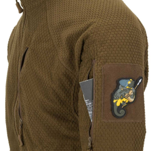 HELiKON TEX Alpha Tactical Jacket - Grid Fleece Shadow Grey - S