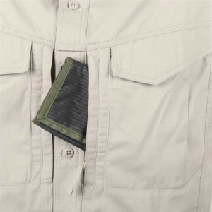 HELIKON TEX Defender Mk2 Shirt Long Sleeve - Polycotton Ripstop KHAKI - L