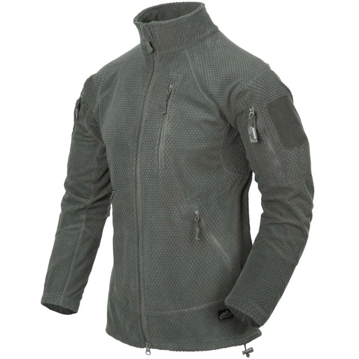HELIKON TEX Alpha Tactical Jacket - Grid Fleece Foliage Green - XLarge Regular