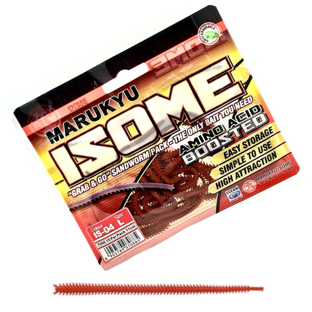 MARUKYU Isome Large 11cm Silikon Yem IS-04