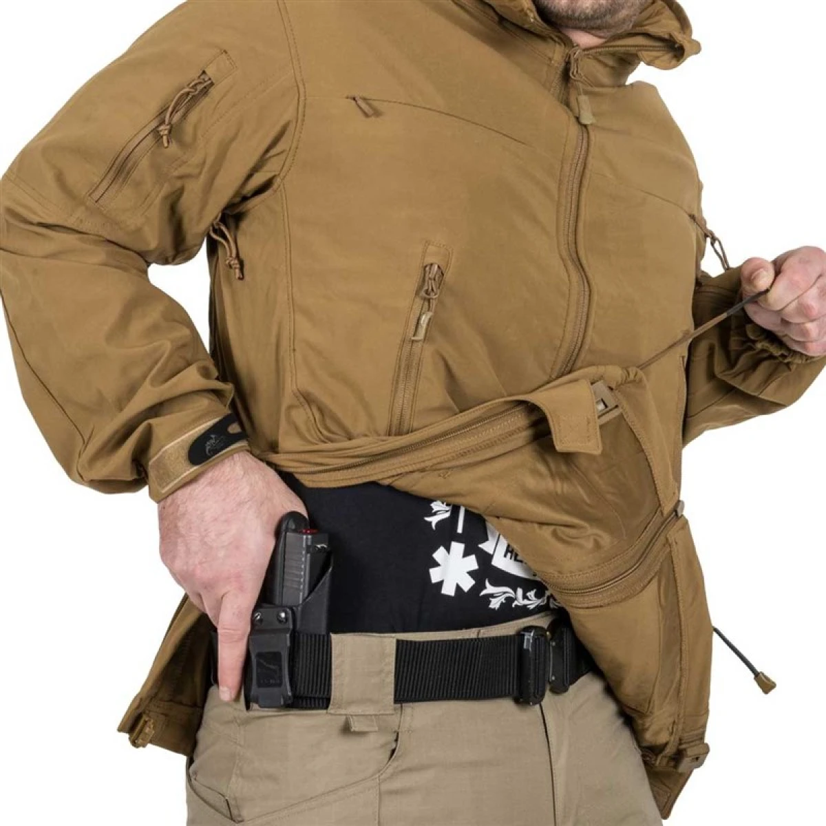 HELIKON TEX Cougar Qsa + Hid Jacket BLACK - L