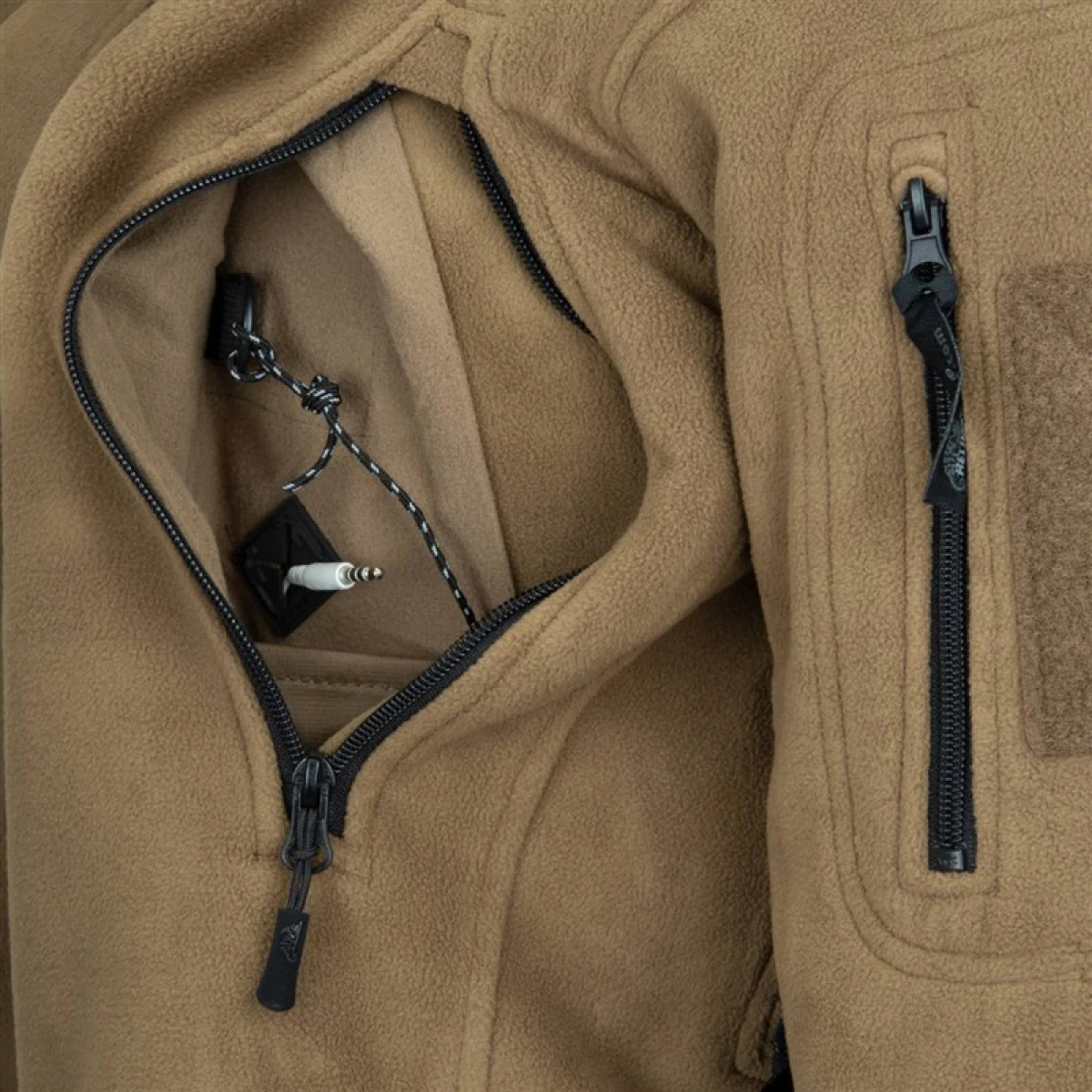 HELIKON TEX Patrıot Jacket - Heavy Fleece BLACK - Medium Regular