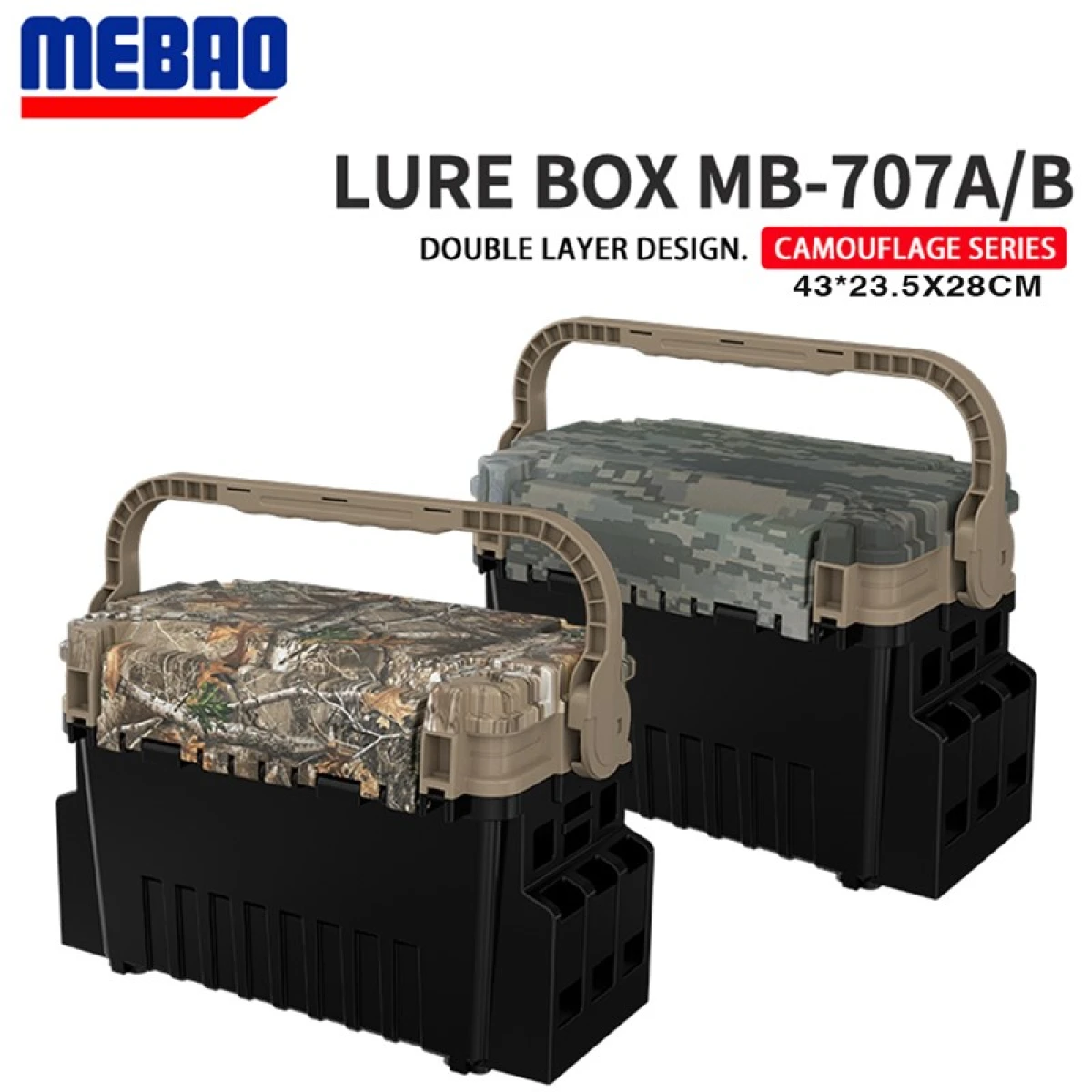 MEBAO Balıkçı Çantası Dijital Kamuflaj MBLB1048DC