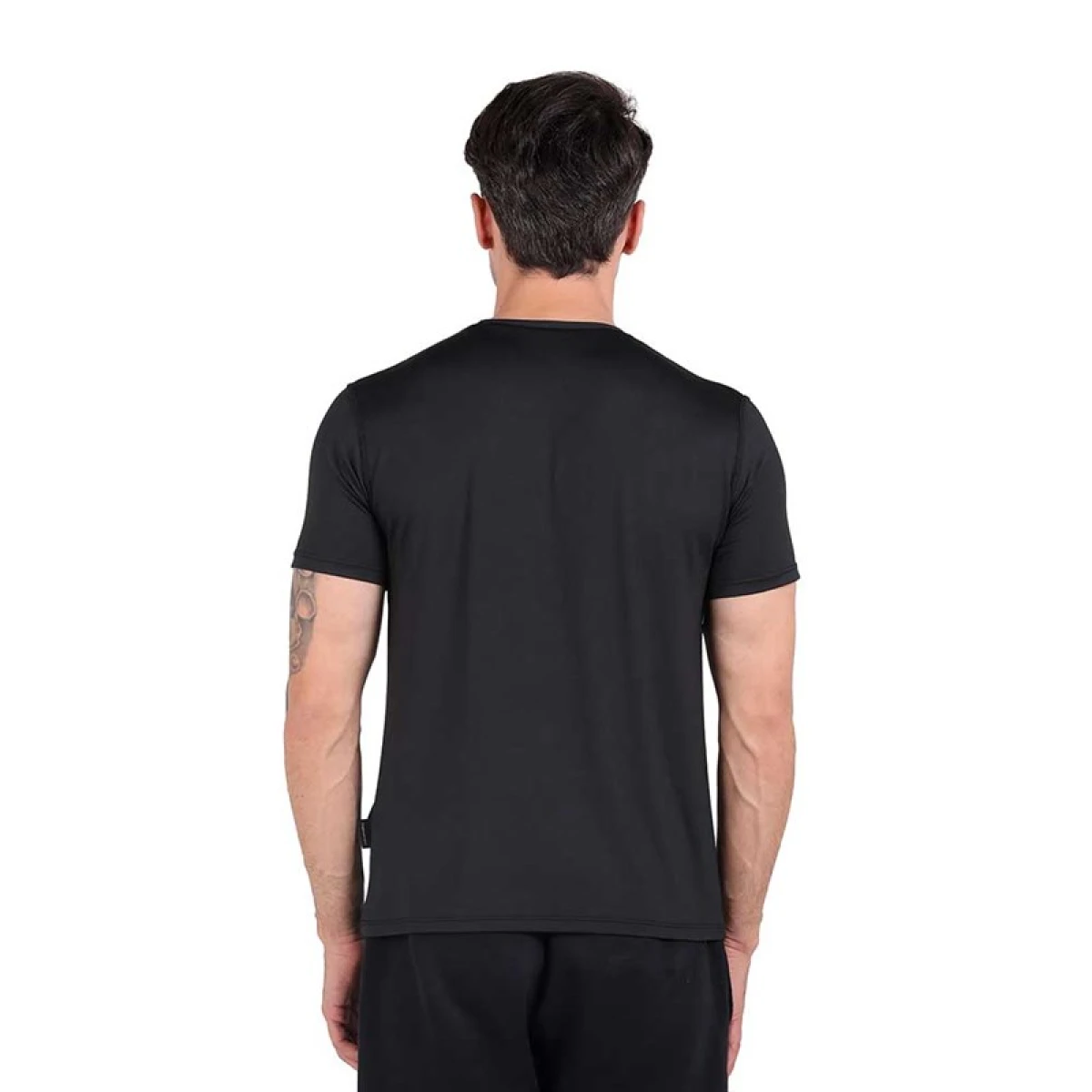 Thermoform Microfiber Kısa Kol Fanila SİYAH - SIYAH - L