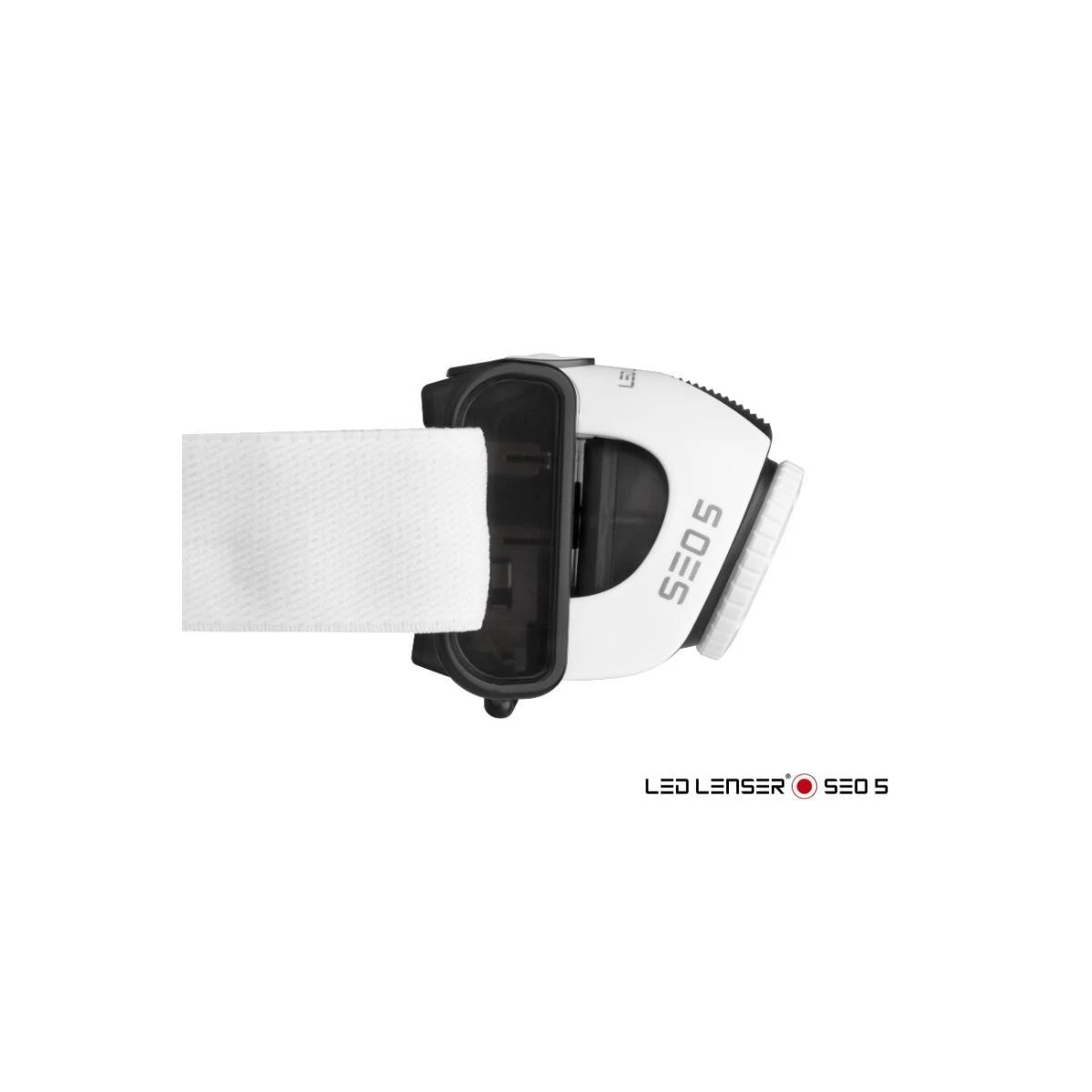 LED LENSER SEO 5 Kafa Feneri Gri