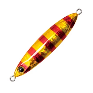 PALMS  Slow Blatt Cast Slim 4,5 cm 10 gr Maket Yem MG-556 Zebra Red Gold