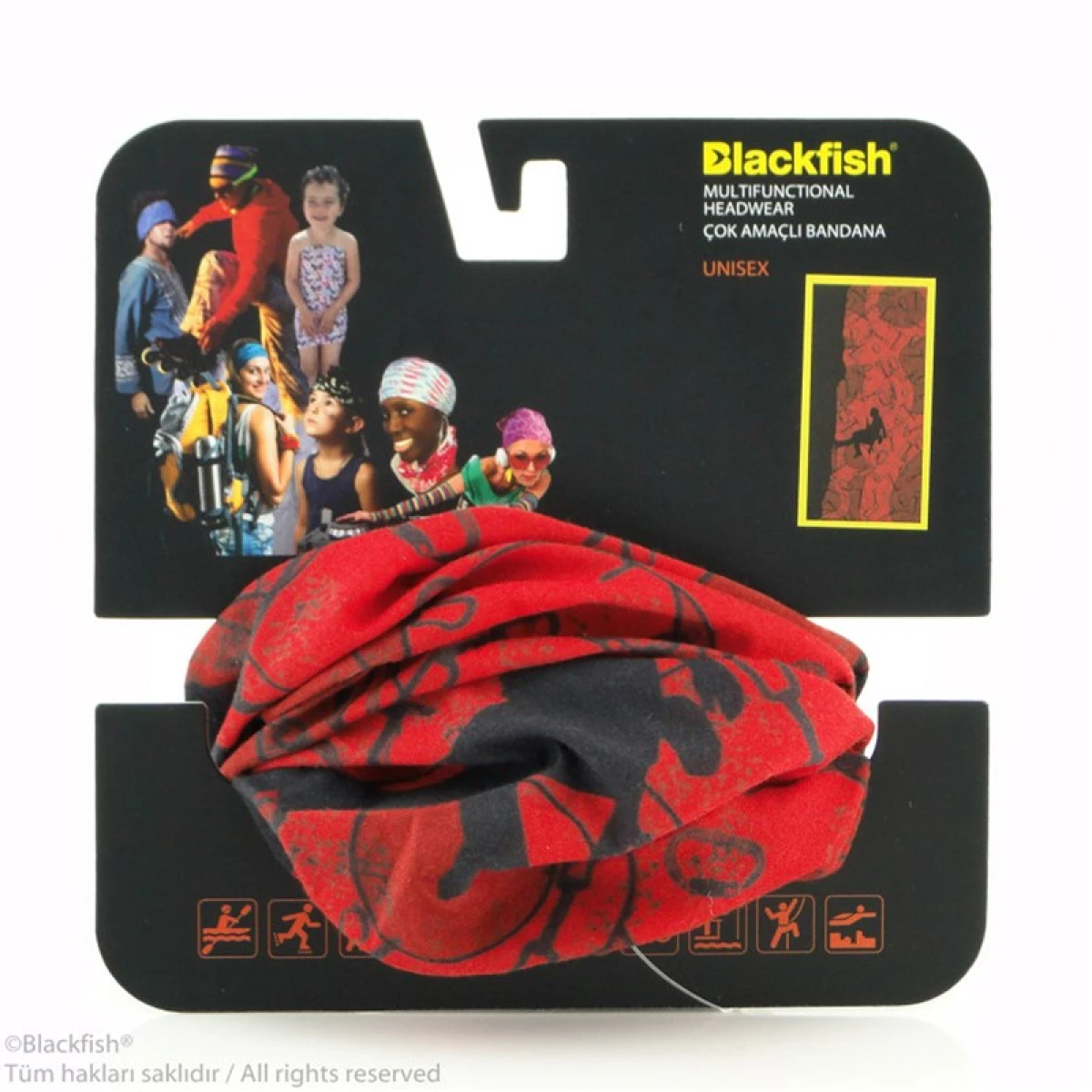 BLACK FISH Tırmanış Serisi Bandana B2.C2.01
