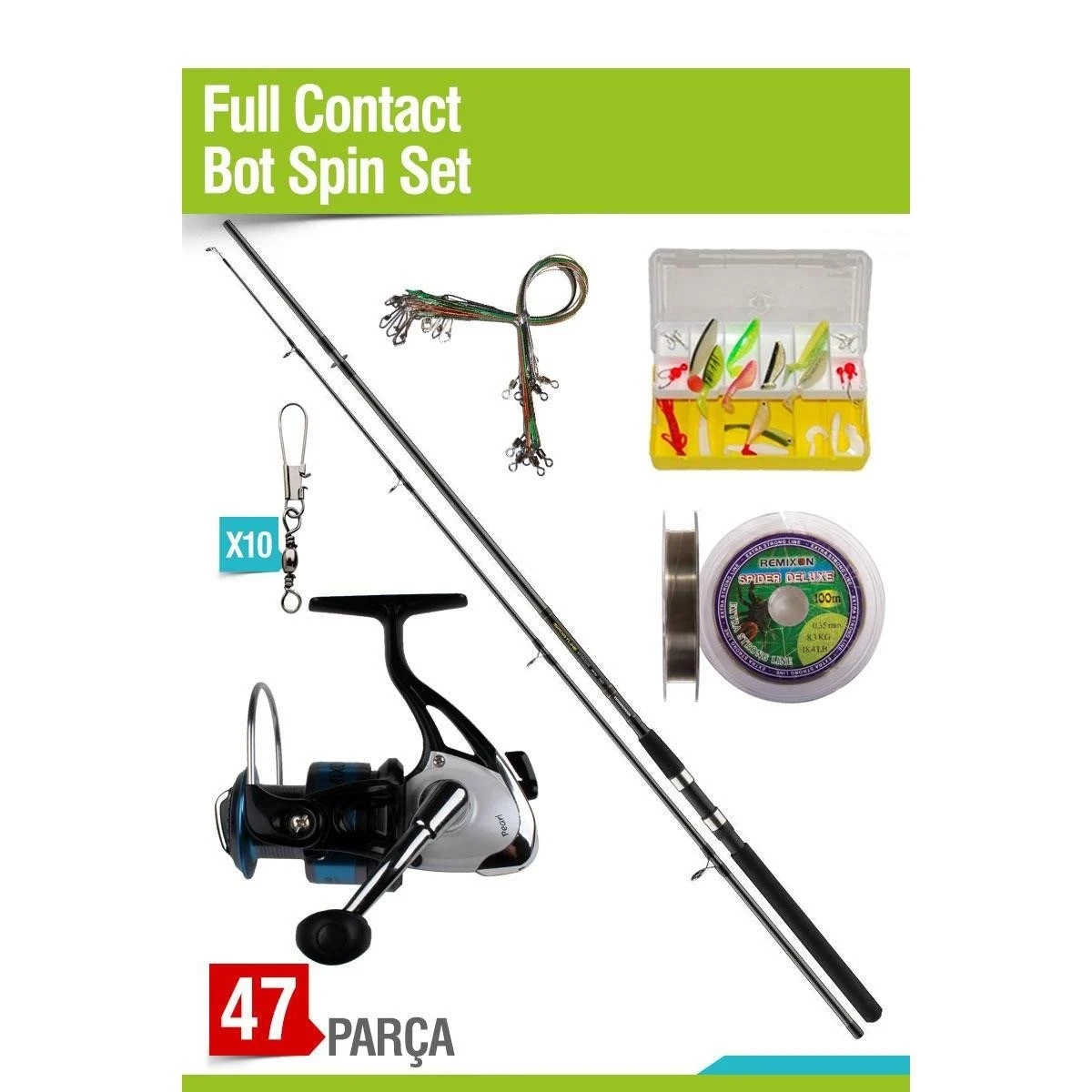 AVFONI Full Contact Bot Spin Set