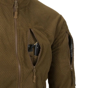 HELIKON TEX Alpha Tactical Jacket - Grid Fleece Foliage Green - XLarge Regular