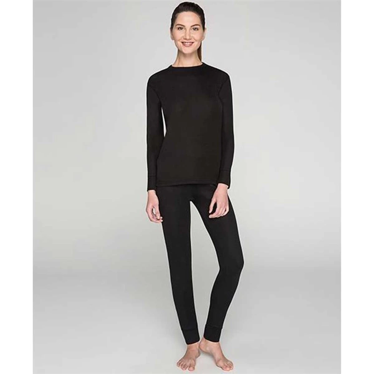 THERMOFORM Heavy Unisex Termal İçlik - SIYAH - L
