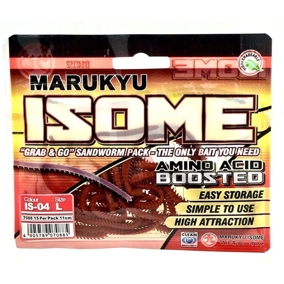 MARUKYU Isome Large 11cm Silikon Yem IS-04