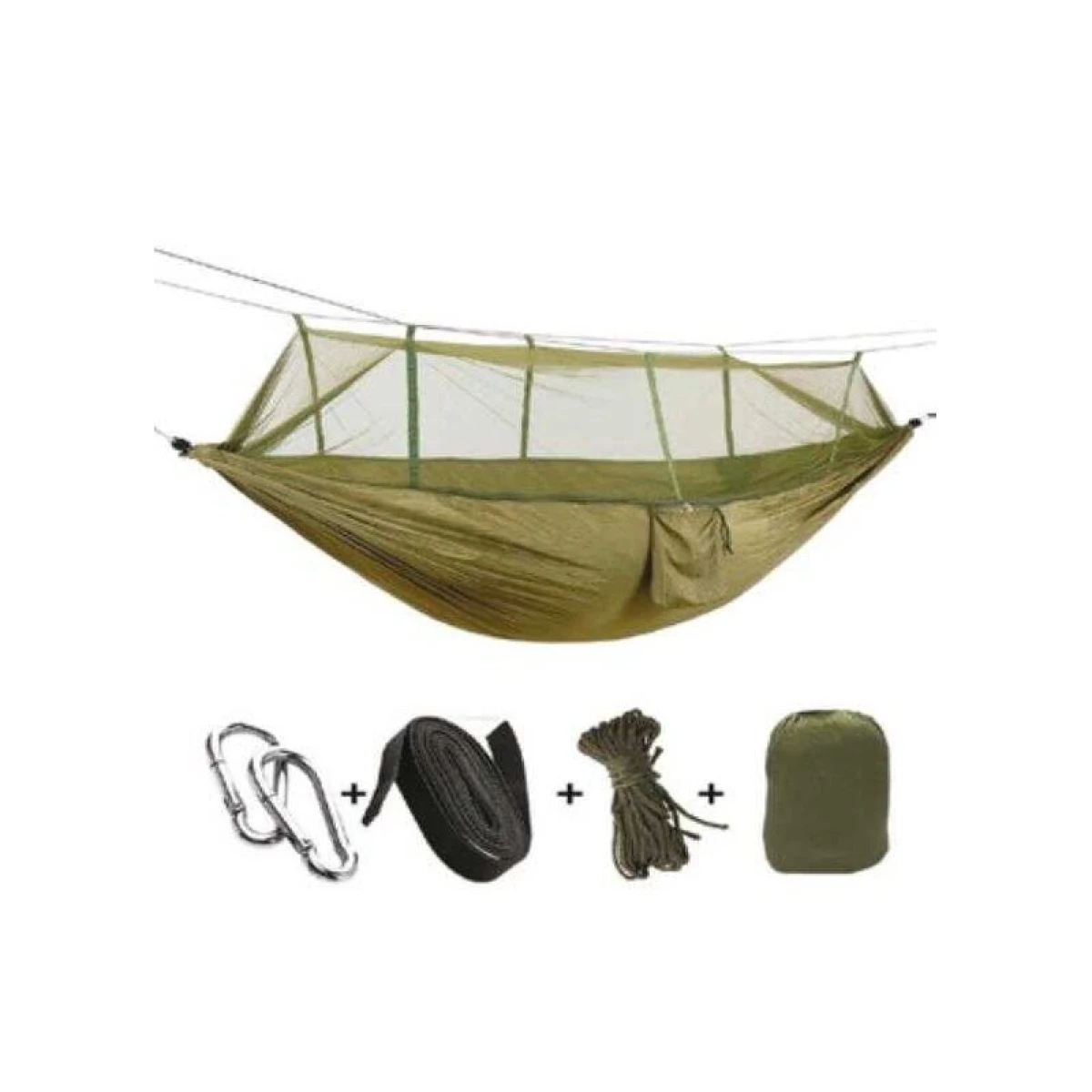 FREE CAMP Cibinlikli Hamak-YEŞİL