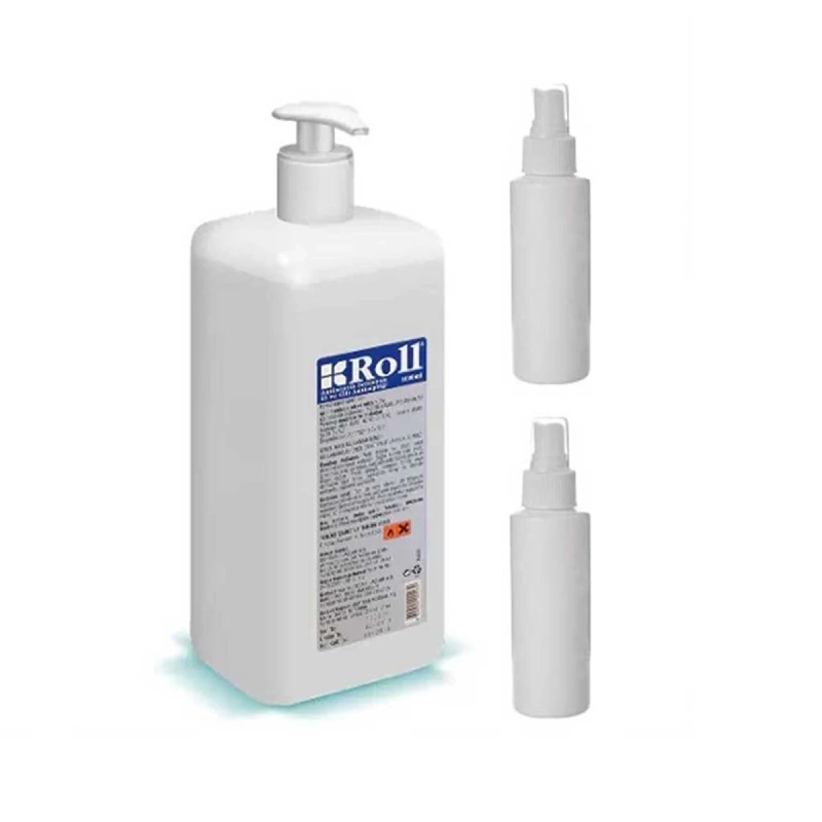 Roll Dezenfektan 1 lt  + 2x 100ml şişe