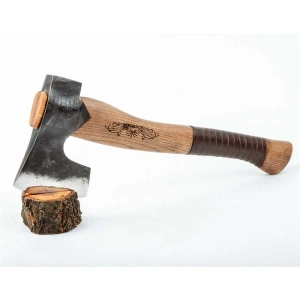 Megaton Axe Valkrie Dövme Karbon Çelik Balta - 36 cm