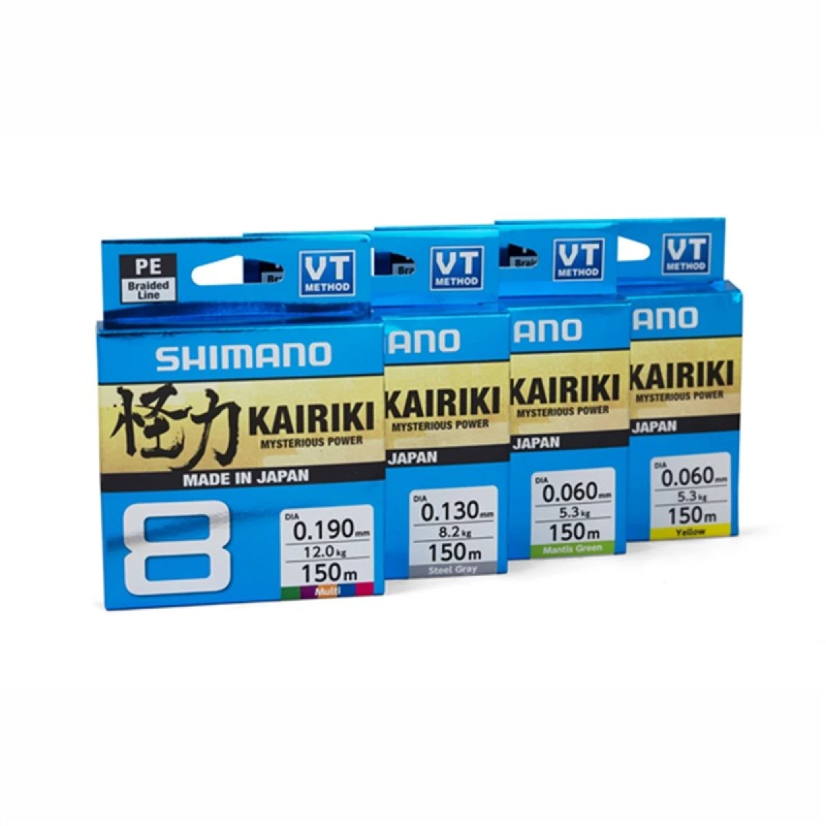 Shimano Kairiki 8 300m Mantis Green  0.160mm/10.3kg İp Misina