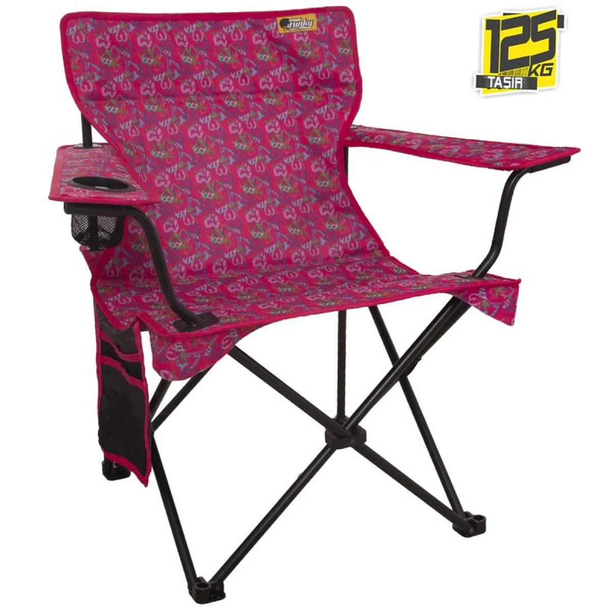 FUNKY CHAIRS V2 Crazy Pink Lüks Kamp Sandalyesi