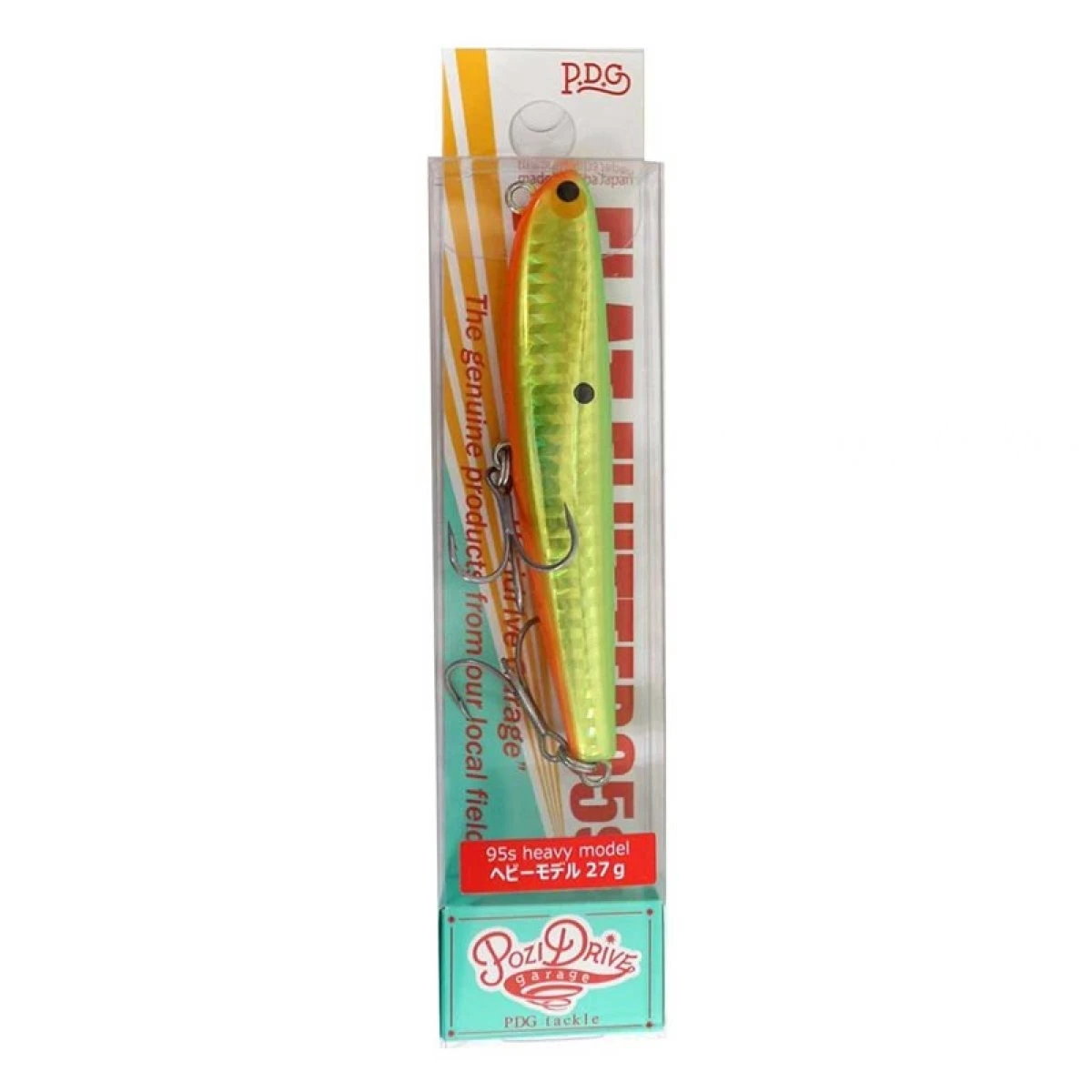PDG Flat Flutter 95S Heavy 95 mm 27 gr Maket Yem - 012