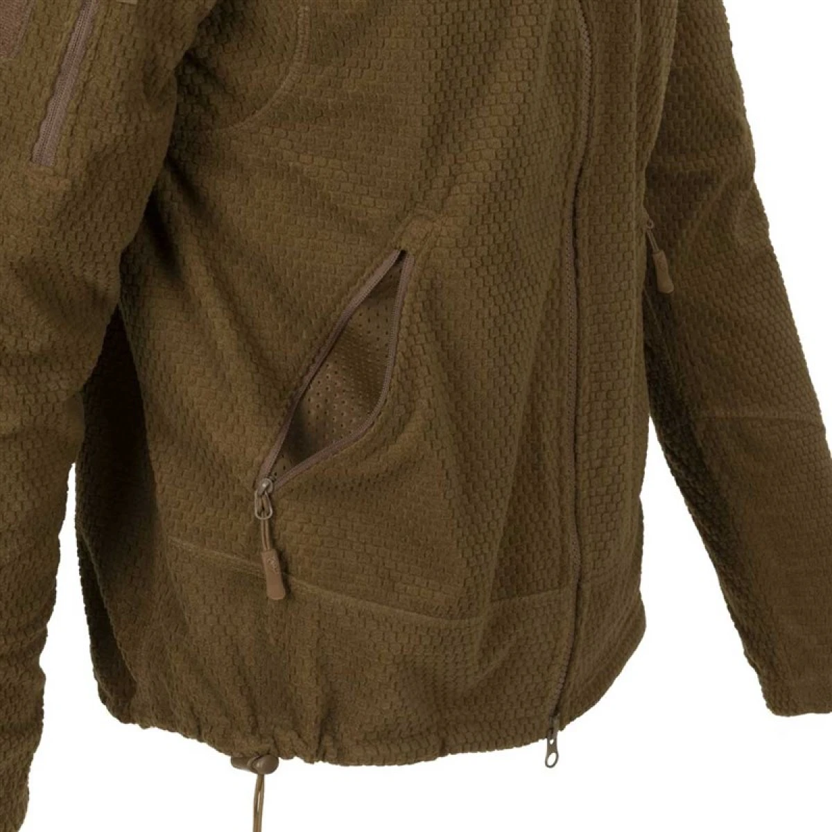 HELiKON TEX Alpha Tactical Jacket - Grid Fleece Shadow Grey - S