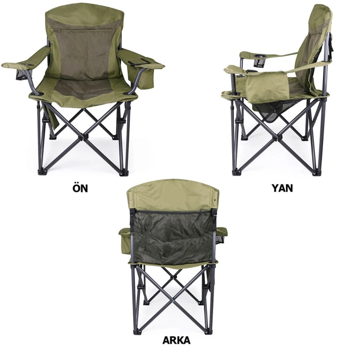 FUNKY CHAIRS Big Boy XXL Katlanabilir Kamp Sandalyesi