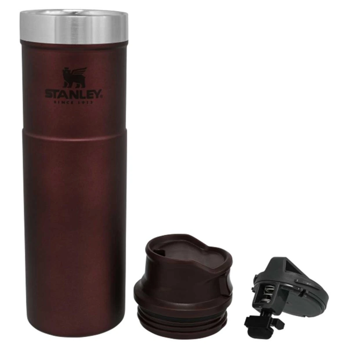 Stanley Klasik Trigger-Action Seyahat Bardağı 0,47 Lt- Bordo