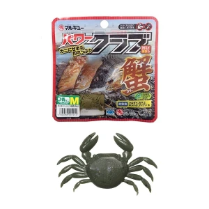 MARUKYU Power Crab Medium Silikon Yem Yeşil