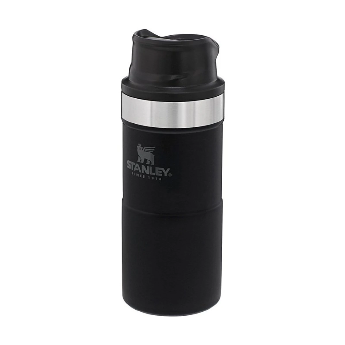 Stanley Klasik Trigger-Action Seyahat Bardağı 0,35 Lt - Siyah