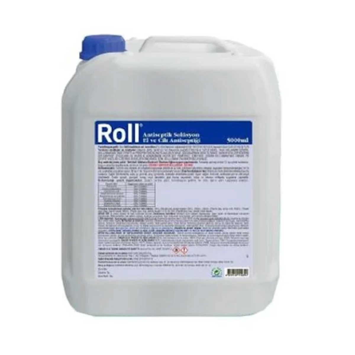 Roll Antiseptik Solüsyon El ve Cilt Dezenfektanı 5 Litre
