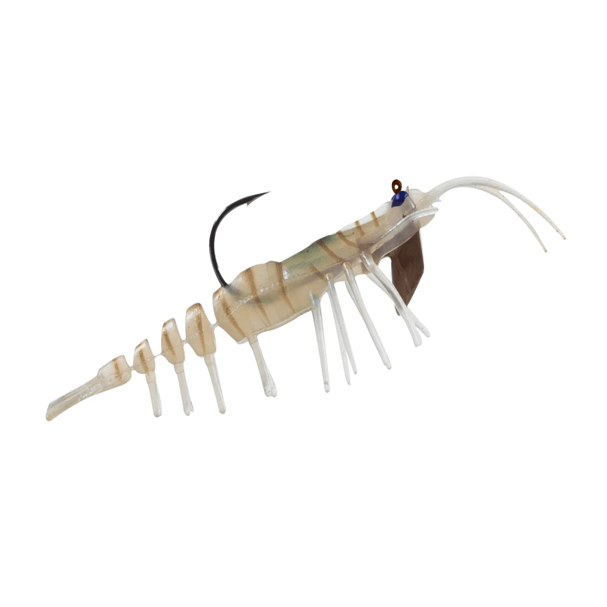 HANFISH Teke Shrimp Serisi 7.5 cm 7 gr Silikon Karides TK-520 Naturel Shrimp