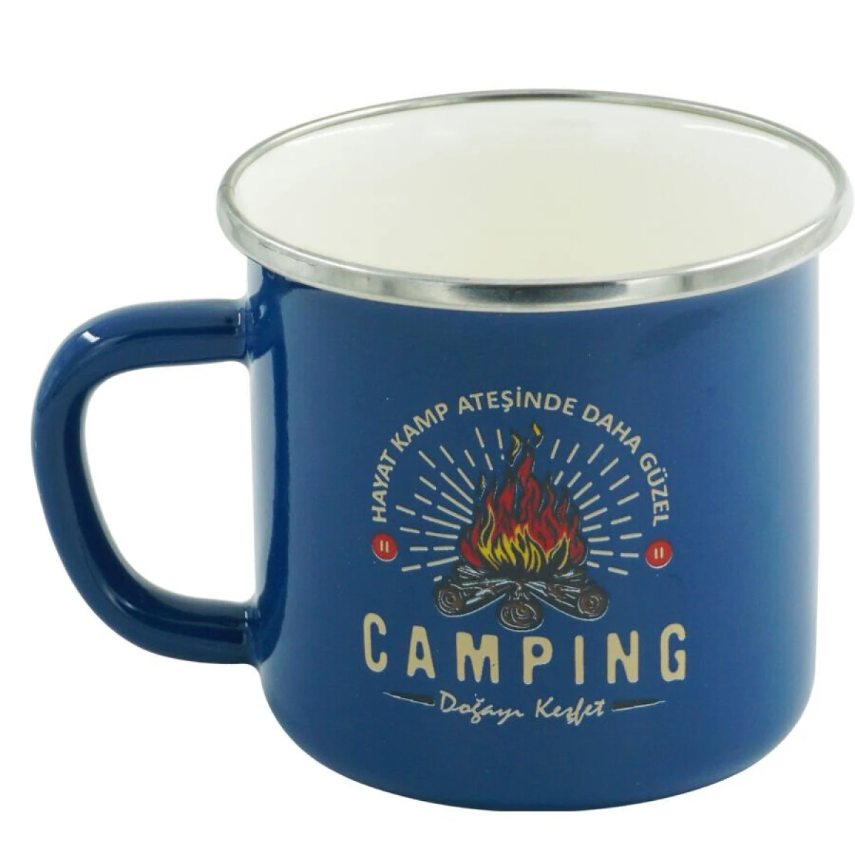 Orcamp Emaye Kupa 330 ml Mavi Camping