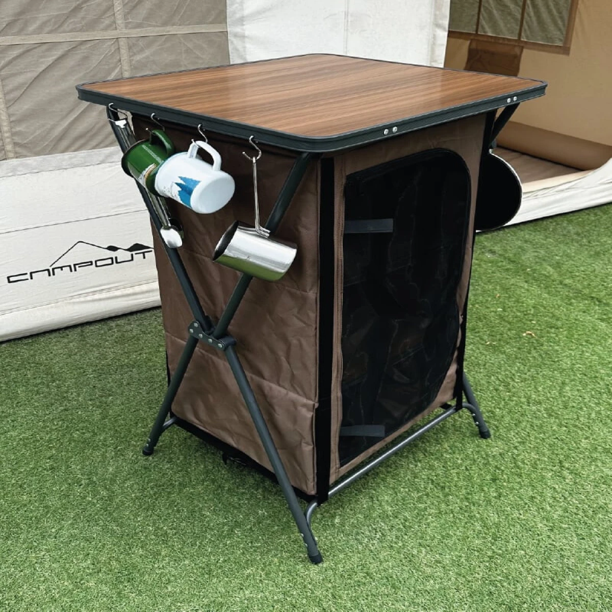 NURGAZ Campout Tek Kapılı Kamp Mutfağı