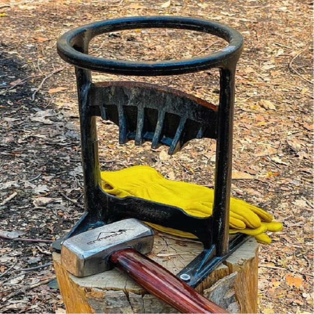 NURGAZ Campout  Emniyetli Odun Yarma Aparatı